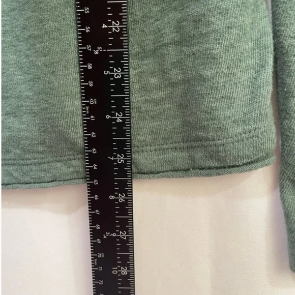 Prana Long Sleeve Hooded Sweater (Size: XS/Green) - Picture 8 of 8